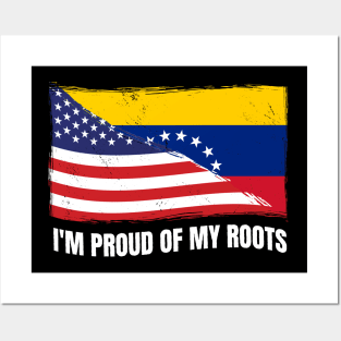 Proud Venezuela Flag, Venezuela gift heritage, Venezuelan girl Boy Friend Venezolano Posters and Art